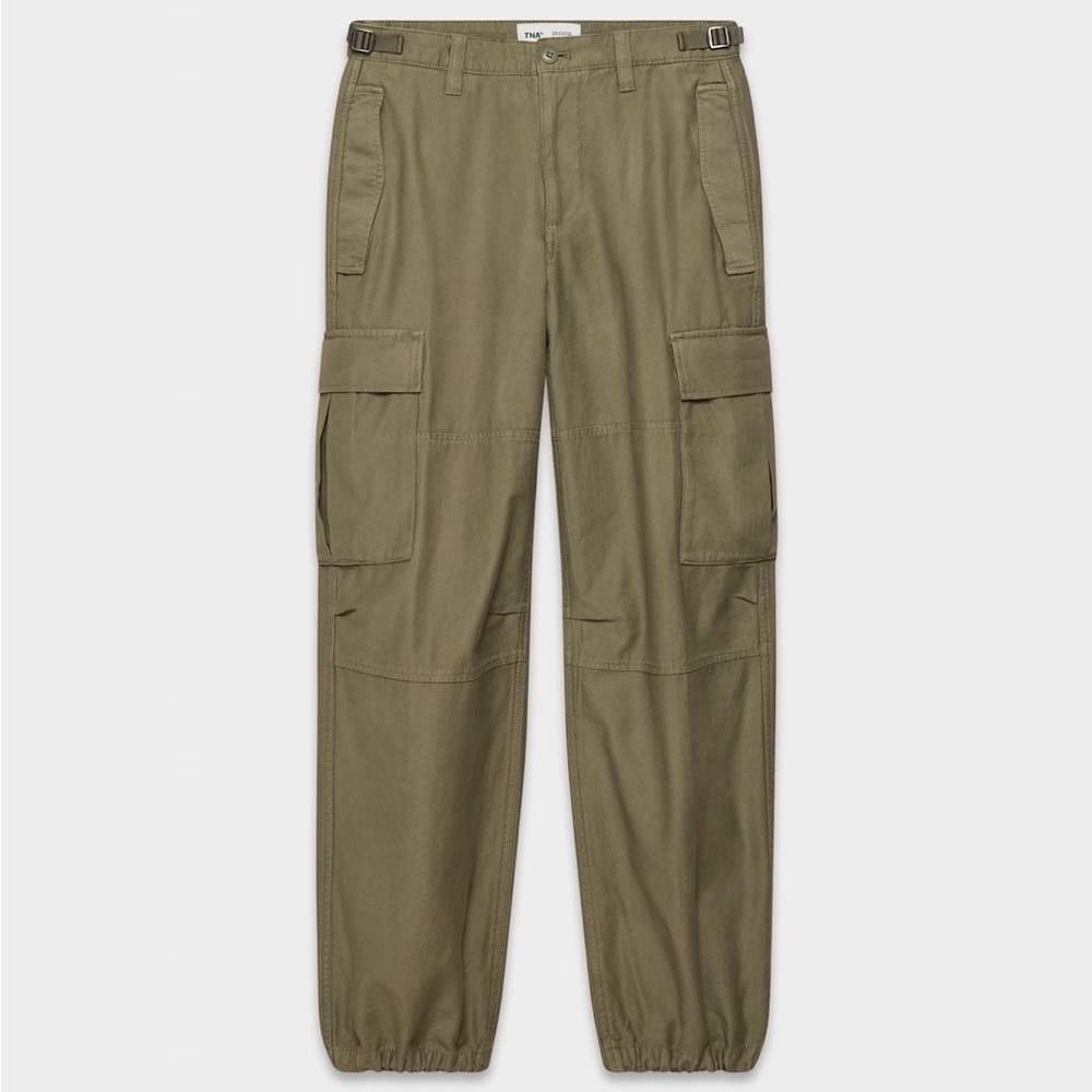 Aritzia TNA Supply Cargo Pant Army Green